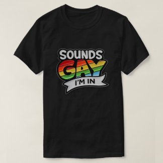 Camiseta Parece Gay Estou no Orgulho LGBTQ Arco-íris