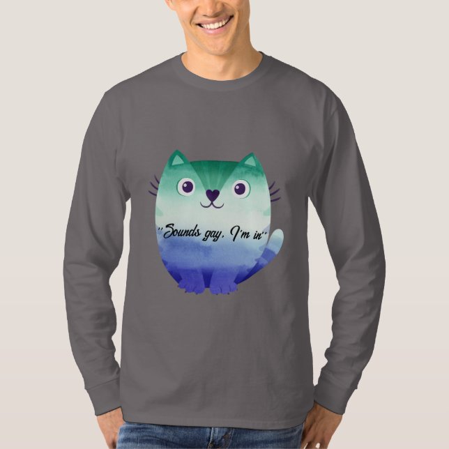 Camiseta Parece Gay Eu Topo - Orgulho (Frente)