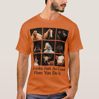 Camiseta Parece igualmente fixe quando o faz presente Unise