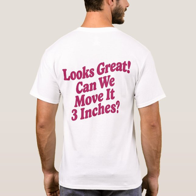 Camiseta Parece Ótimo! (Verso)