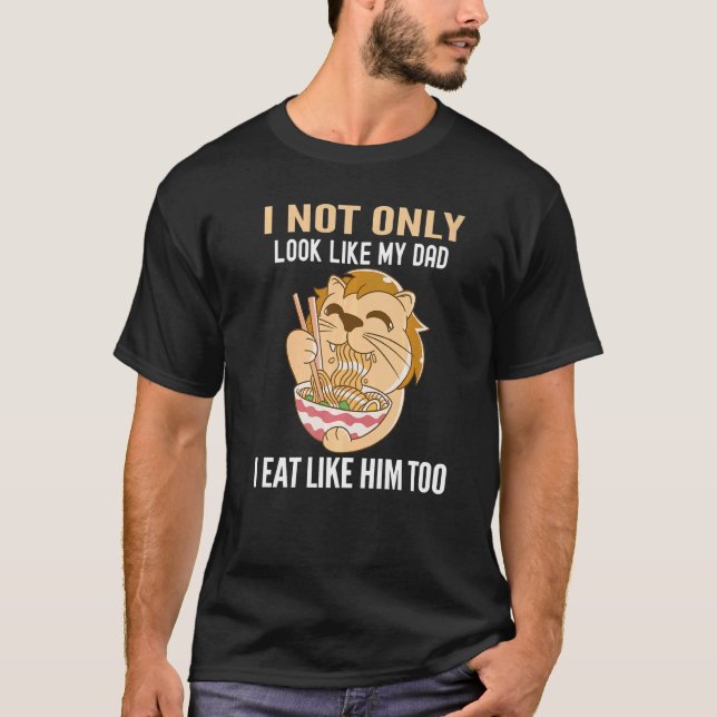 Camiseta Parece Que O Pai Comeu Como O Pai Pai Filho Rese (Frente)