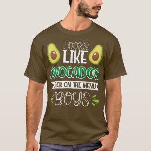 Camiseta Parece Que Os Avocados Voltam Para Os Meninos