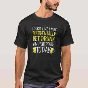 Camiseta Parece Que Posso Receber Uma Citação De Bebado Aci