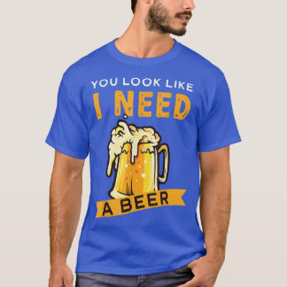 Camiseta Parece Que Preciso De Cerveja