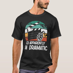 Camiseta Parece que sou Dramático - Lover de Teatro