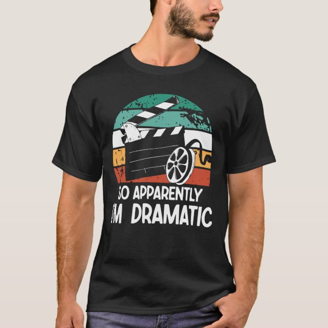 Camiseta Parece que sou Dramático - Lover de Teatro (Frente)