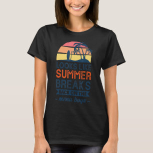 Camiseta Parece que Summer Break voltou aos meninos