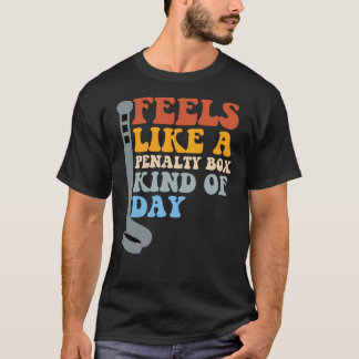 Camiseta Parece um Dia de Caixa de Penalidade Engraçado de