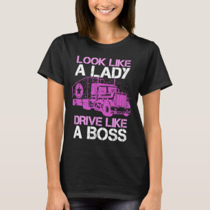 Camiseta Parece Uma Senhora Dirigindo Como Uma Menina De Ca