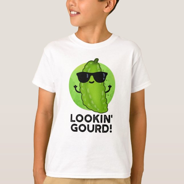 Camiseta Parecendo a Gourd Legal e Engraçada. (Frente)