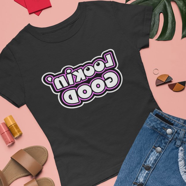 Camiseta Parecendo Bom - Um Cumprimento Da Sua Reflexão (Criador carregado)