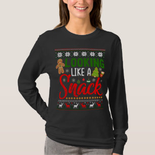 Camiseta Parecia Um Biscoito De Natal Engraçado.