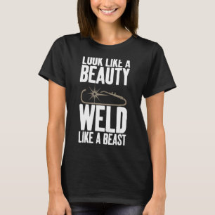 Camiseta Parecia Uma Soldadura De Bela Como Uma Soldadura D