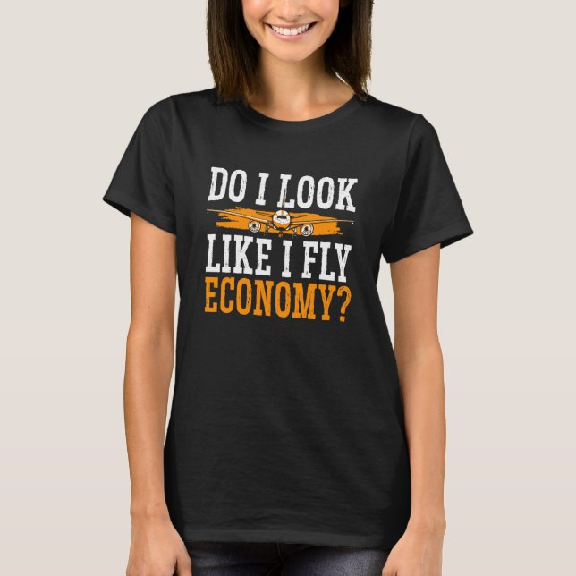 Camiseta Pareço-Me Com A Frequência Da Primeira Classe Da E (Frente)