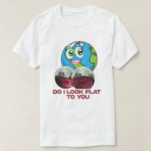 Camiseta Pareço-te plana - Terra Engraçada