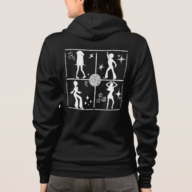 Camiseta Parede de Dança Retroativa.b (Verso)