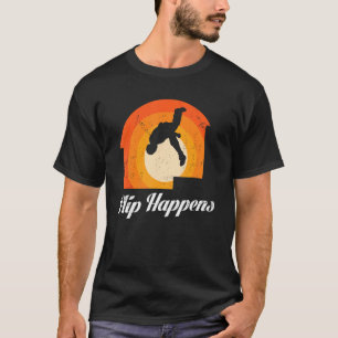 Camiseta Parede de Ginástica Urbana Correndo para Traceur P