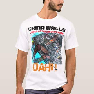 CAMISETA PAREDES DA CHINA OAHU SALTE POR SUA CONTA E RISCO