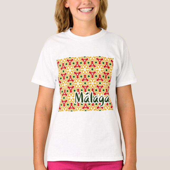 Camiseta paredes da rua de Málaga 1 (Frente)