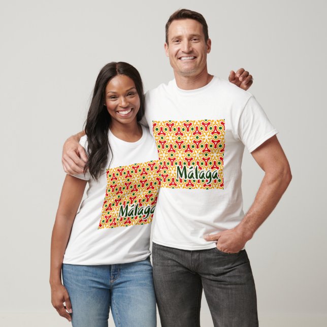 Camiseta paredes da rua de Málaga 1 (Unissex)