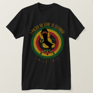 Camiseta Parei meu jogo para celebrar o dia 12