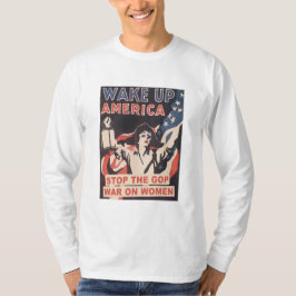 Camiseta Parem com a guerra do GOP sobre as mulheres, a fav