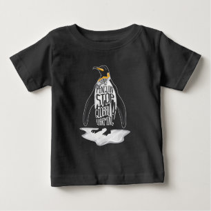 Camiseta Parem com o aquecimento global Guardem os animais 