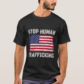 Camiseta Parem com o tráfico de seres humanos - Cristão