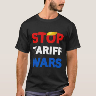 Camiseta Parem De Trump Parar As Guerras Comerciais Parem A