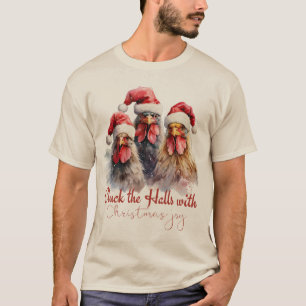 Camiseta "Parem os corredores" Joy Chickens