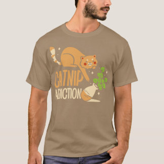 Camiseta Parente Pet Cat do Proprietário do Catnip Vício