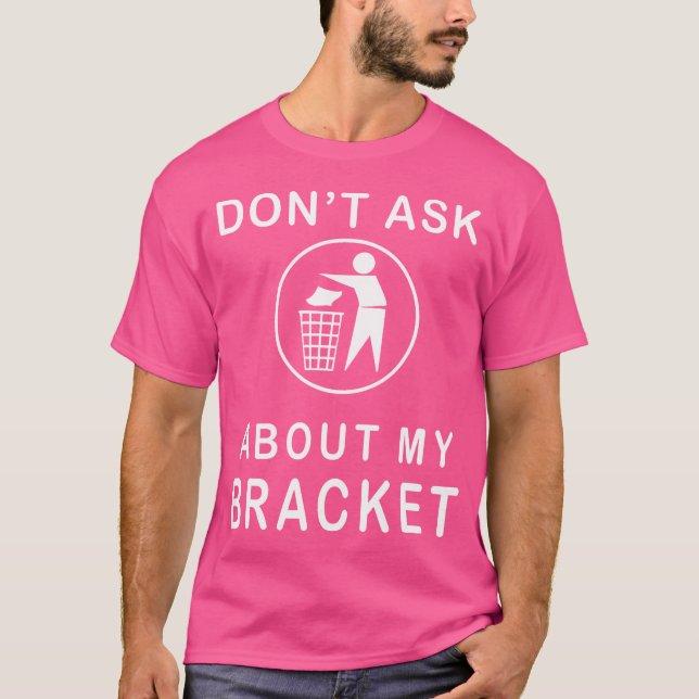 Camiseta Parêntese de Basquete de Marcha Engraçado (Frente)