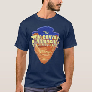 Camiseta Paria Canyon - Clipes Vermilion (Ponta de Seta)