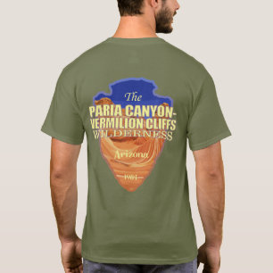 Camiseta Paria Canyon - Clipes Vermilion (Ponta de Seta)