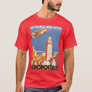 Camiseta Paridade Avion de Maroc do Au