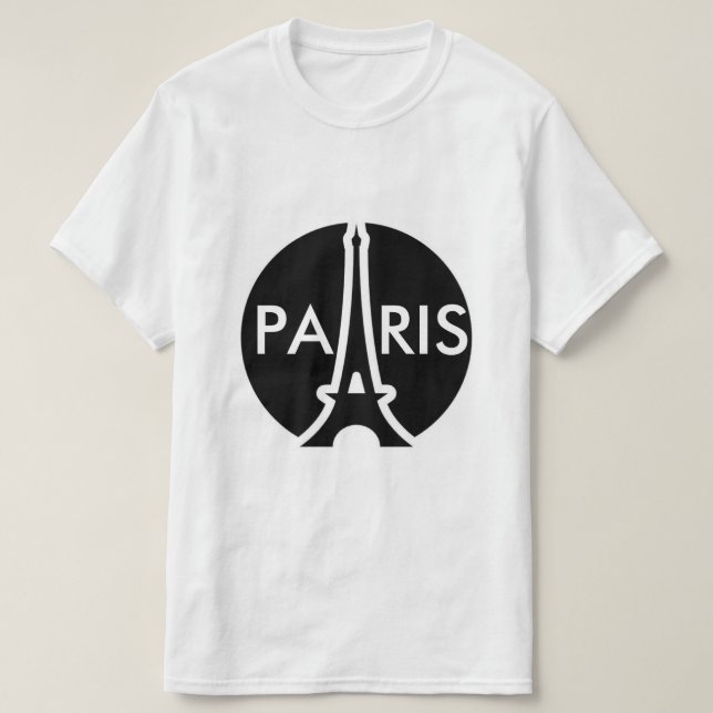 Camiseta Paris (Frente do Design)
