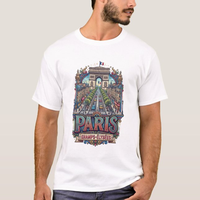 CAMISETA PARIS (Frente)