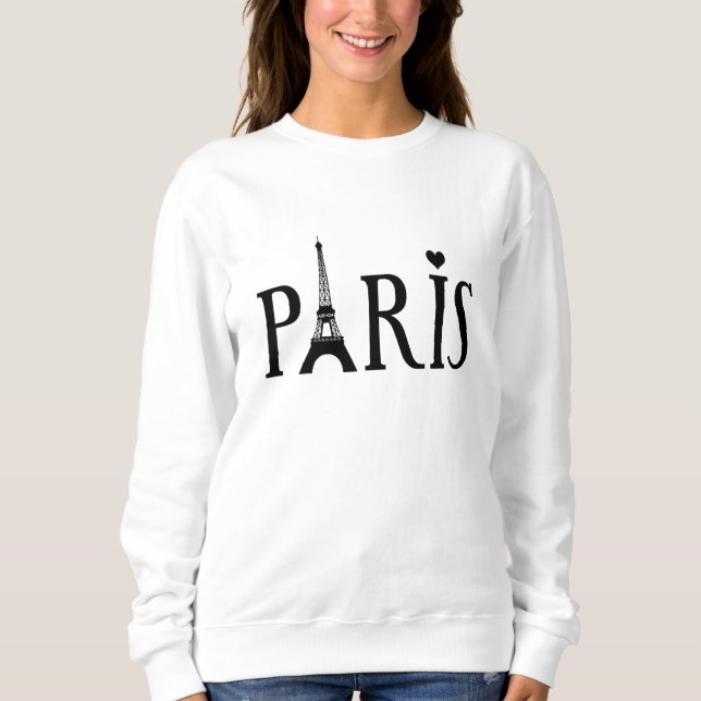 Camiseta Paris - Arte Gráfica (Frente)