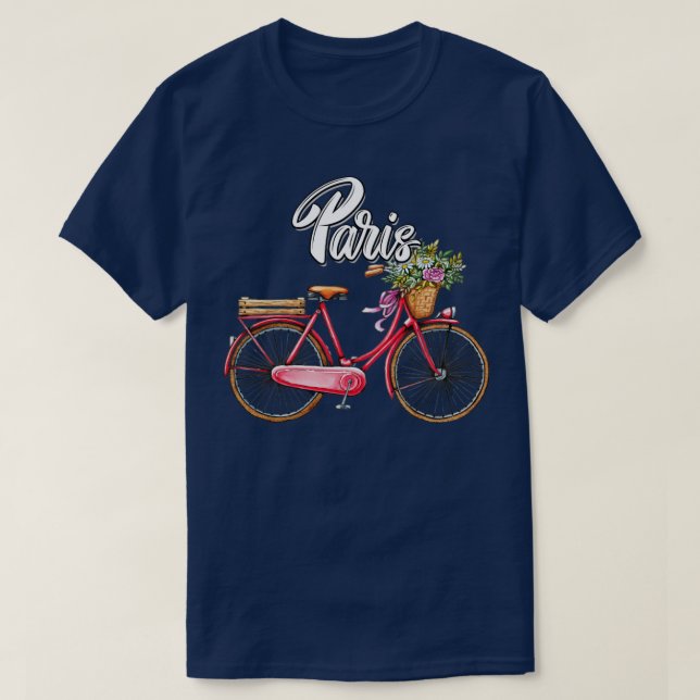 Camiseta Paris Bike (Frente do Design)