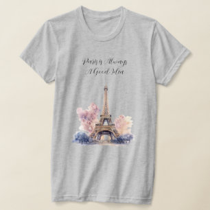 Camiseta Paris é Sempre Uma Boa Ideia Torre Eiffel