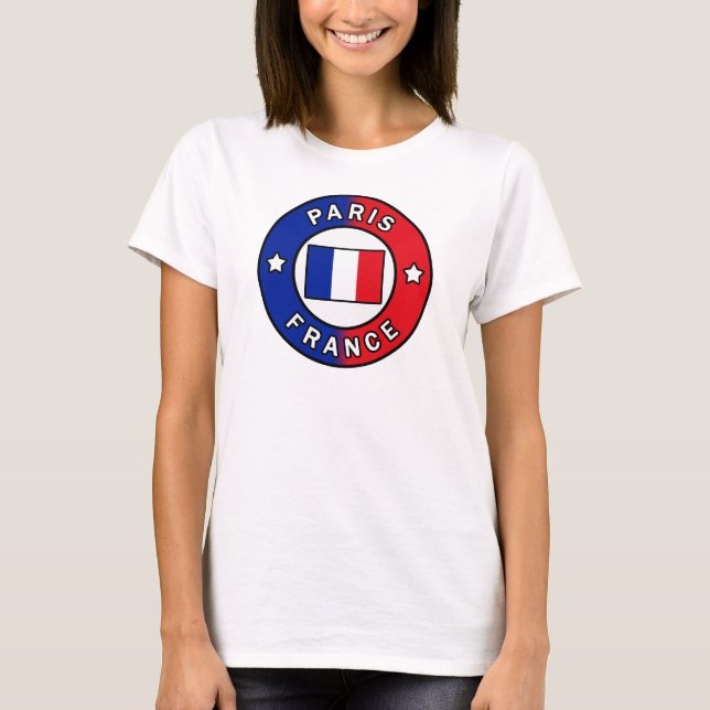 Camiseta Paris França (Frente)