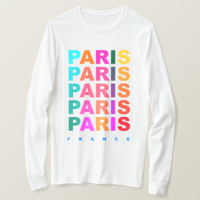 Camiseta Paris França (Frente do Design)