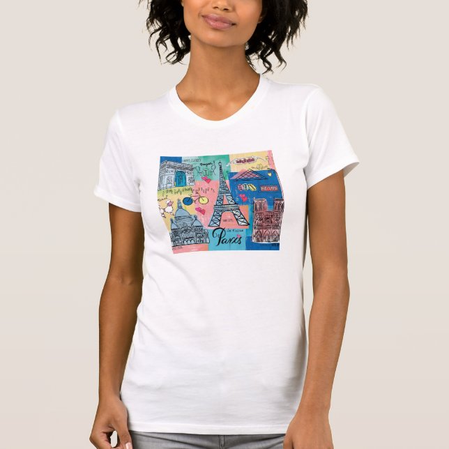 Camiseta  Paris, França (Frente)