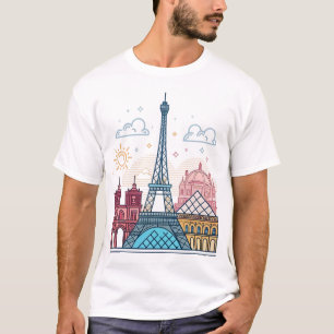 CAMISETA PARIS, FRANÇA