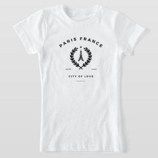 Camiseta Paris França City Of Love