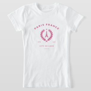 Camiseta Paris França City Of Love