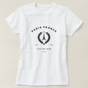 Camiseta Paris França City Of Love
