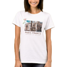 PARIS, França. Eiffel, Louvre, Arco de Triomphe