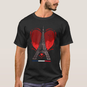 Camiseta Paris França França Torre Francesa Eiffel Futebol 