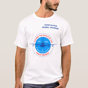 Camiseta Paris, França na moda